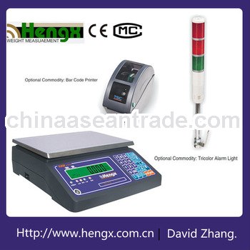 CE Approved 30kg High Quality Balancas Checkweigher