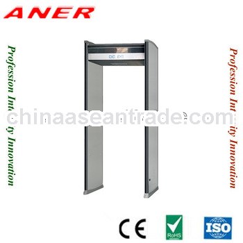 CE RoHS ISO Certificated walk through metal detector door used for outdoor security equipment