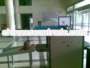 CE RoHS ISO Certifications K5030C hotel x-ray baggage scanner