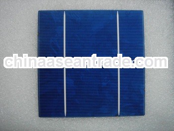 CE approved156*156mm polyrystalline silicon solar cells