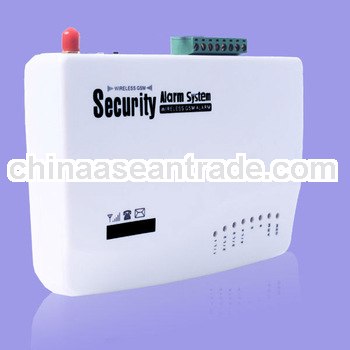 CE approved 6 zone best selling wireless home gsm sms alarm system safe house burglar alarm