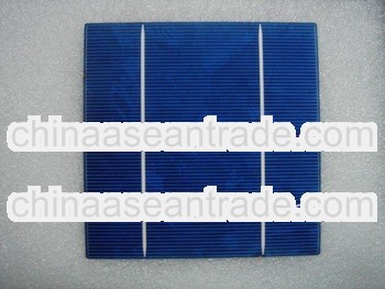 CE approved multicrystalline cheap solar cells 3.85-4.25w 6*6 for solar panel