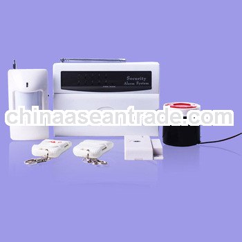 CE approved pstn home burglar alarm system home wireless security alarm control panel