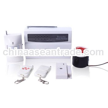 CE approved wireless home alarm system PSTN alarm system with 9 zone