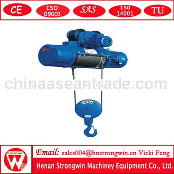 CE certificate explosion CD model with one speed mini electric hoist for sale