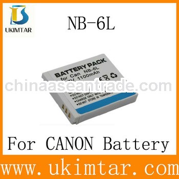 Camera Battery Pack for Canon NB-6L (3.7v 1100mAh )