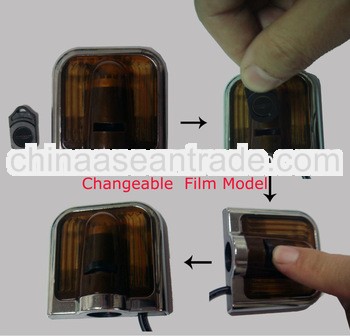 Can change film!!! led car logo light,led car door shadow light