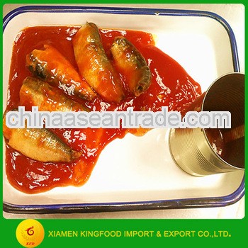 Canned Mackerel In Tomato Sauce