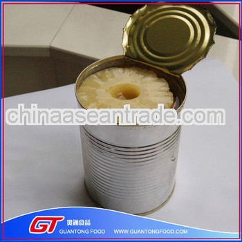 Canned Pineapple Sliced of manufactory