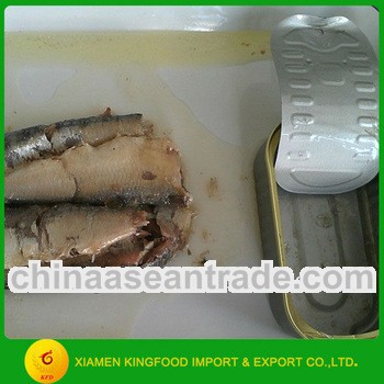 Canned Sardine In Oil