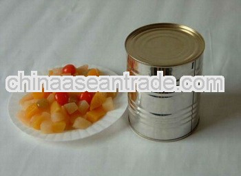 Canned fruit cocktail manufacturer