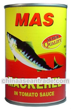 Canned mackerel in tomato sauce 425g