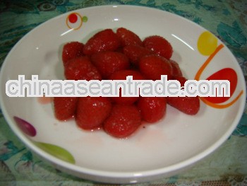 Canned strawberry in syrup with competitive price