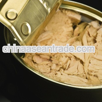 Canned tuna in oil