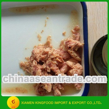 Canned tuna in oil 170g spec SK YW YT