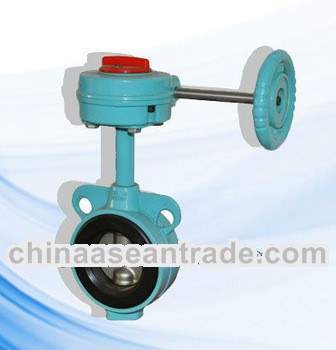 Cast Iron Heat-resistant Rubber Seat Butterfly Valve