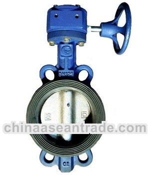 Cast Iron Worm wheel Butterfly Valve