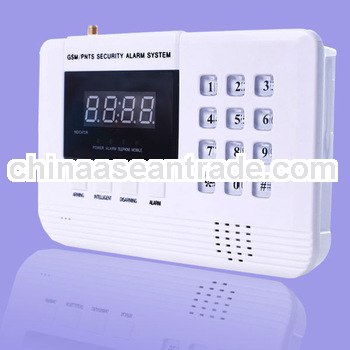 Cellphone alarm system burglar house safety alarm wireless With GSM&PSTN dual networks