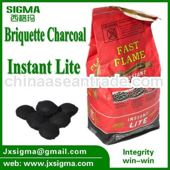 Charcoal Briquettes and Pillow Shaped Charcoals