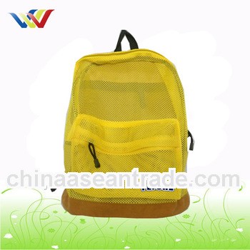 Cheap Plain Mesh Backpack For Kids 2014