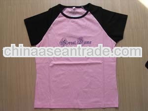 Children boys hot pink t shirts