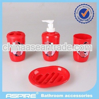  5pcs plastic travel set manufacturer