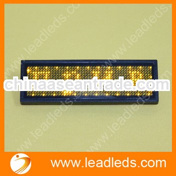  Alibaba Wholesale Led Name Badge Display with Multi-language