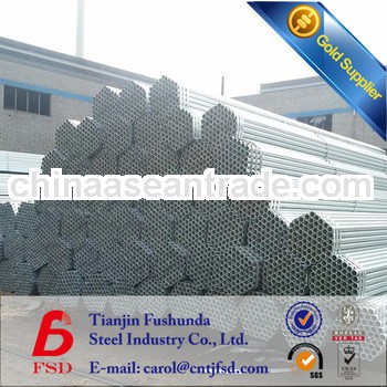  Price for astm a53 sch40 hot dipped galvanized steel pipe