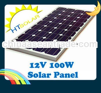  made100W monocrystalline Home appliances solar energy with competitive price