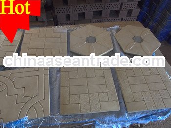  plastic moulds for make interlock concrete paver