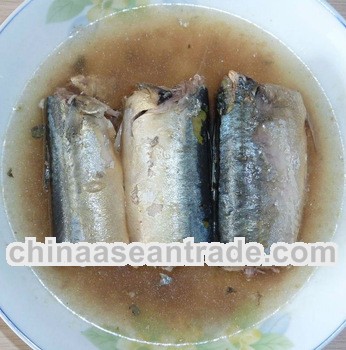 Chinese Canned mackerel in oil