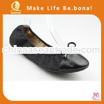 Chinese OEM wholesale rollable 2014 lady shoes