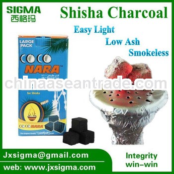 Chinese exclusive coconut hookah charcoal factory