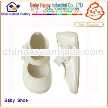 Christening Baby Shoes,Soft Sole leather baby shoes,Baby crib shoes