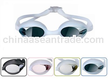 Classic silicone camera swimming goggles