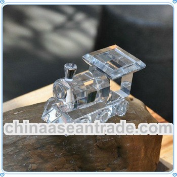 Clear Baby Crystal Choo Choo for New Born Baby Souvenirs