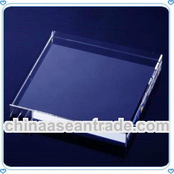 Clear Square Blank Paperweght Crystal for Personalized Souvenirs