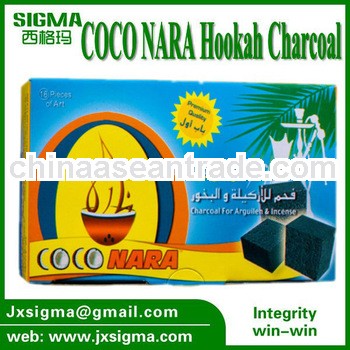 Coco Nara Natural Hookah Coals (45 FLAT Pieces)