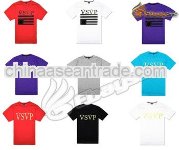 Colorful xxxl custom wholesale digital print t-shirt