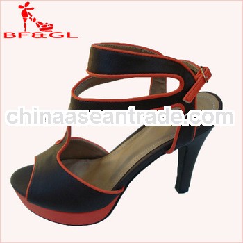 Comfortable Double Ankle Straps Ladies Elegant Footwear