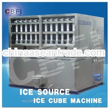 Commercial 5 tons cube ice making machine for cooling drinks