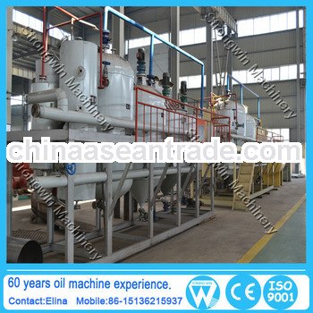 Complete cooking oil making machine with refinery