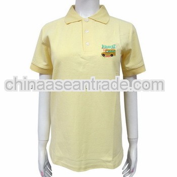 Contemporary dot golf polo shirts for women