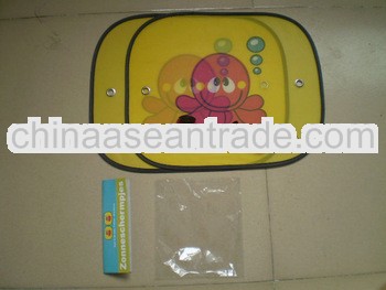 Custom Lateral Fabric Sunshade for Car With logo