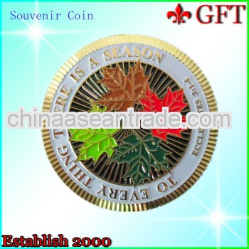 Custom design hard enamel canadian military coins