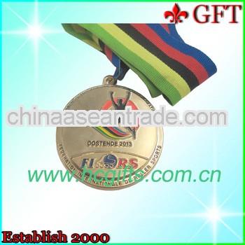 Cuystomized soft enamle cheap trophies medal