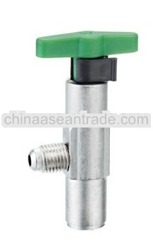 Cylinder valve for non-refillable steel welded industry cylinder