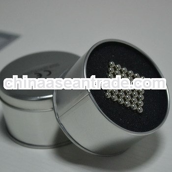 D4.8mm 216pcs neodymium cube toy magnetic balls