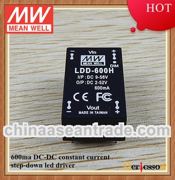 DC-DC constant current pin style meanwell LDD-600H