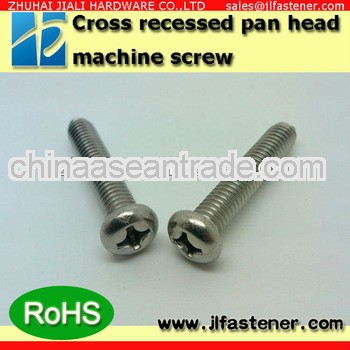 DIN7985 Cross Recessed Pan Head Machine Screws